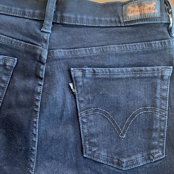 LEVI’S 512 Skinny Perfectly Slimming Black Jeans Silver Tab Size‎ 10 M - Picture 7 of 9